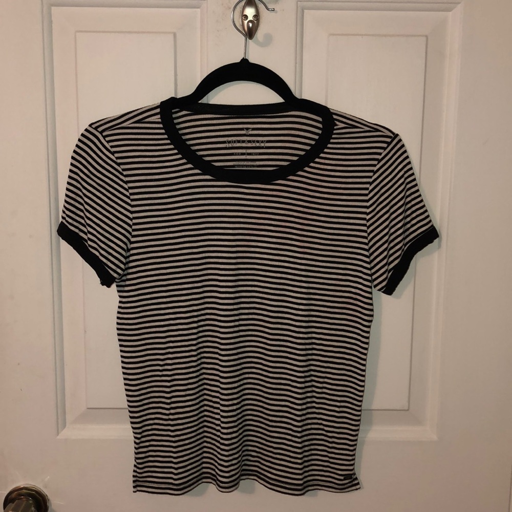American Eagle Soft and Sexy Striped Tee